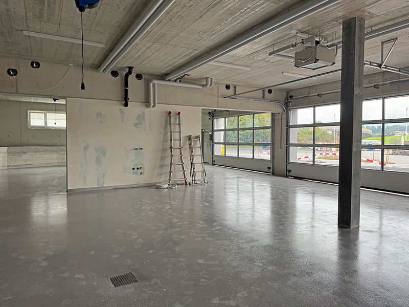 Gewerbebau Gewerbepark Angolder Spiezwiler