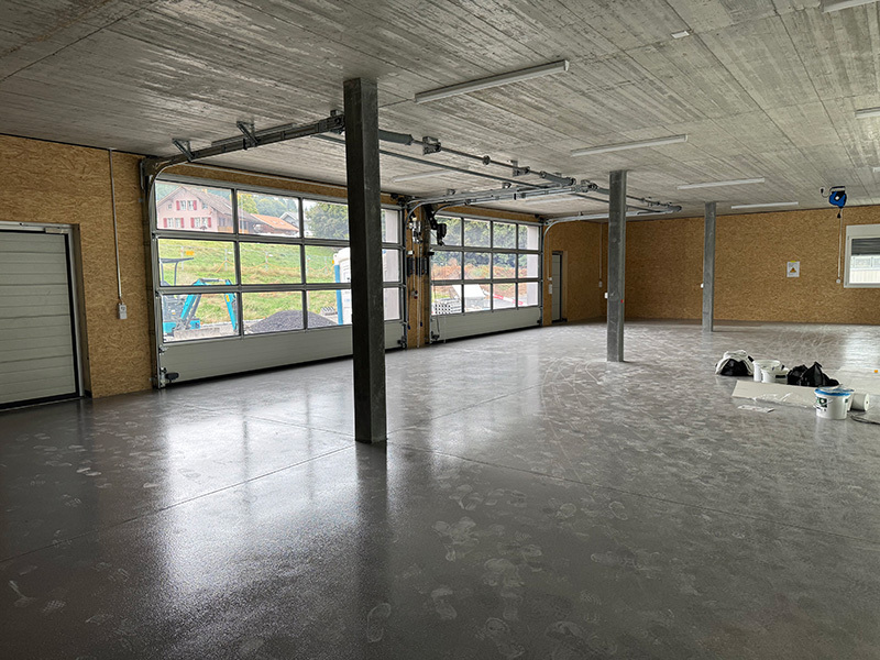 Gewerbebau Gewerbepark Angolder Spiezwiler