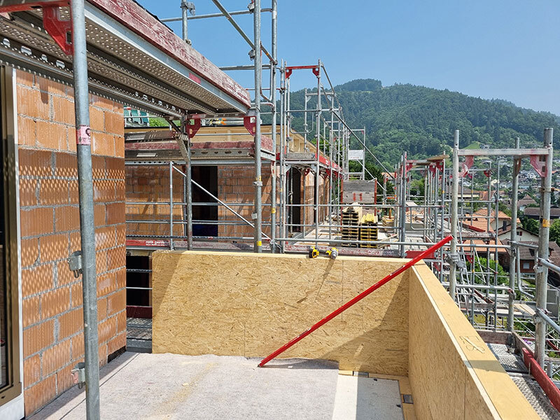 Baufortschritt Schoenblick