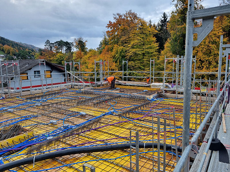 Baustelle Rufeli Hünibach