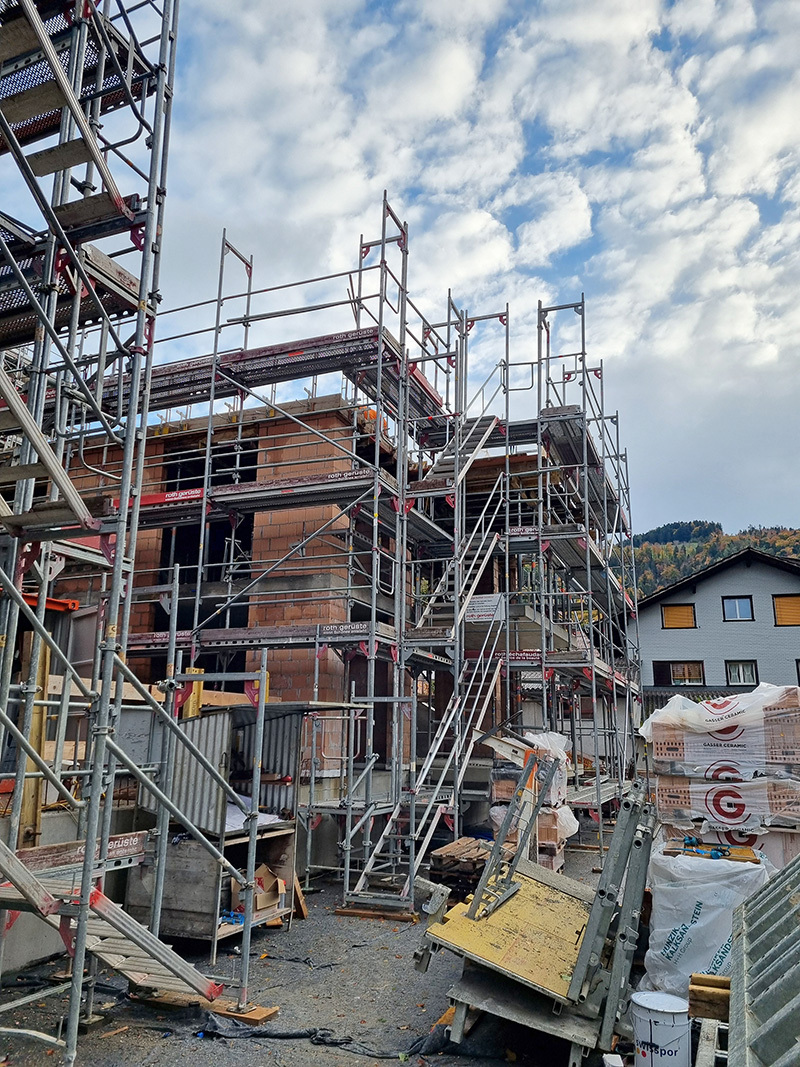 Baustelle Rufeli Hünibach