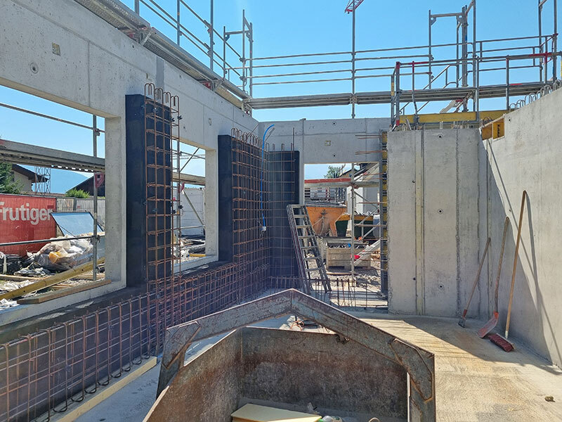 Baustelle Spiezstrasse