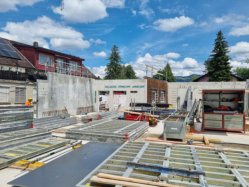 Baustelle Spiezstrasse