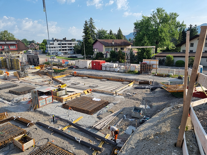 Baustelle Spiezstrasse