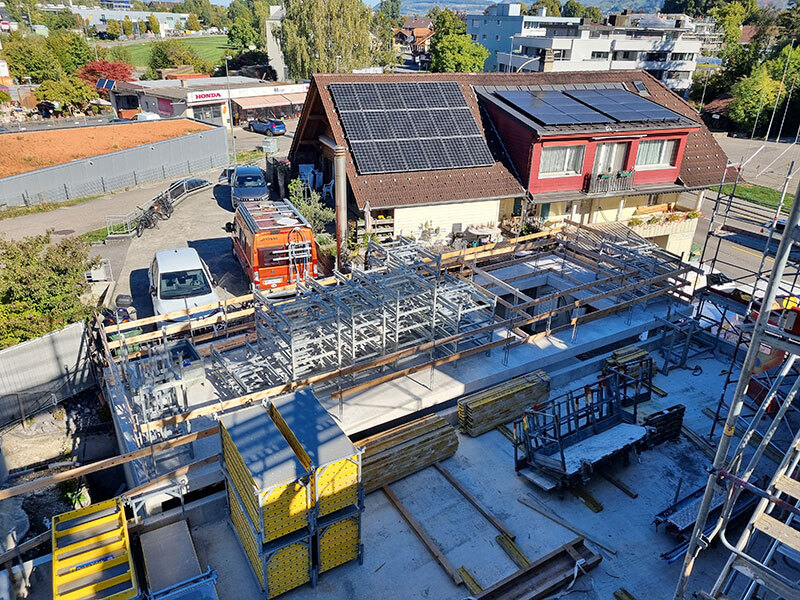 Baustelle Spiezstrasse