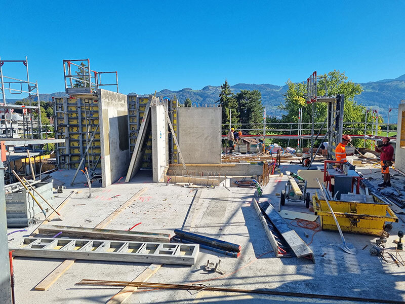 Baustelle Spiezstrasse