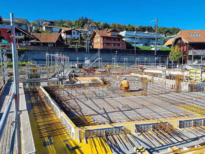 Baustelle Spiezstrasse