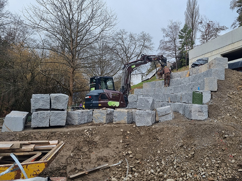 Baustelle Rufeli Hünibach