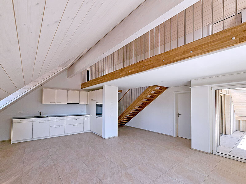 Wohn&uuml;berbauung Bargen Wohnraum