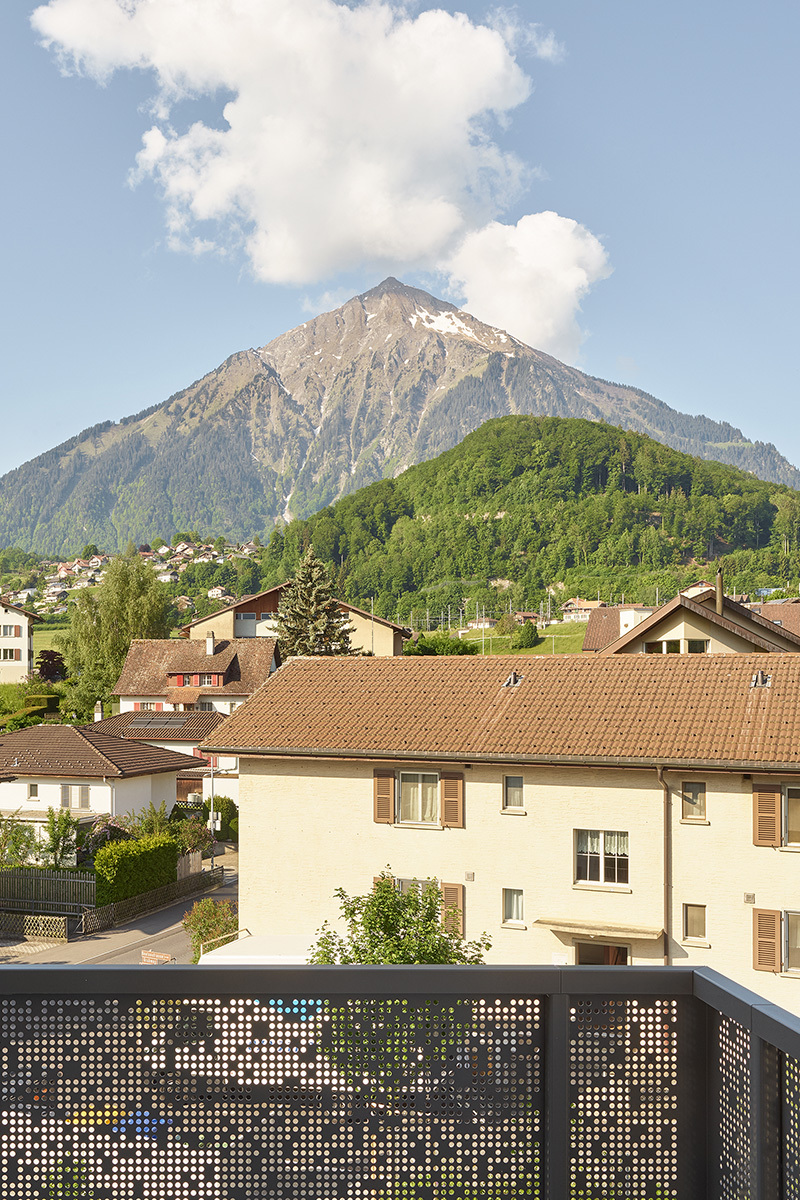 Aussicht Wohnung in Spiez